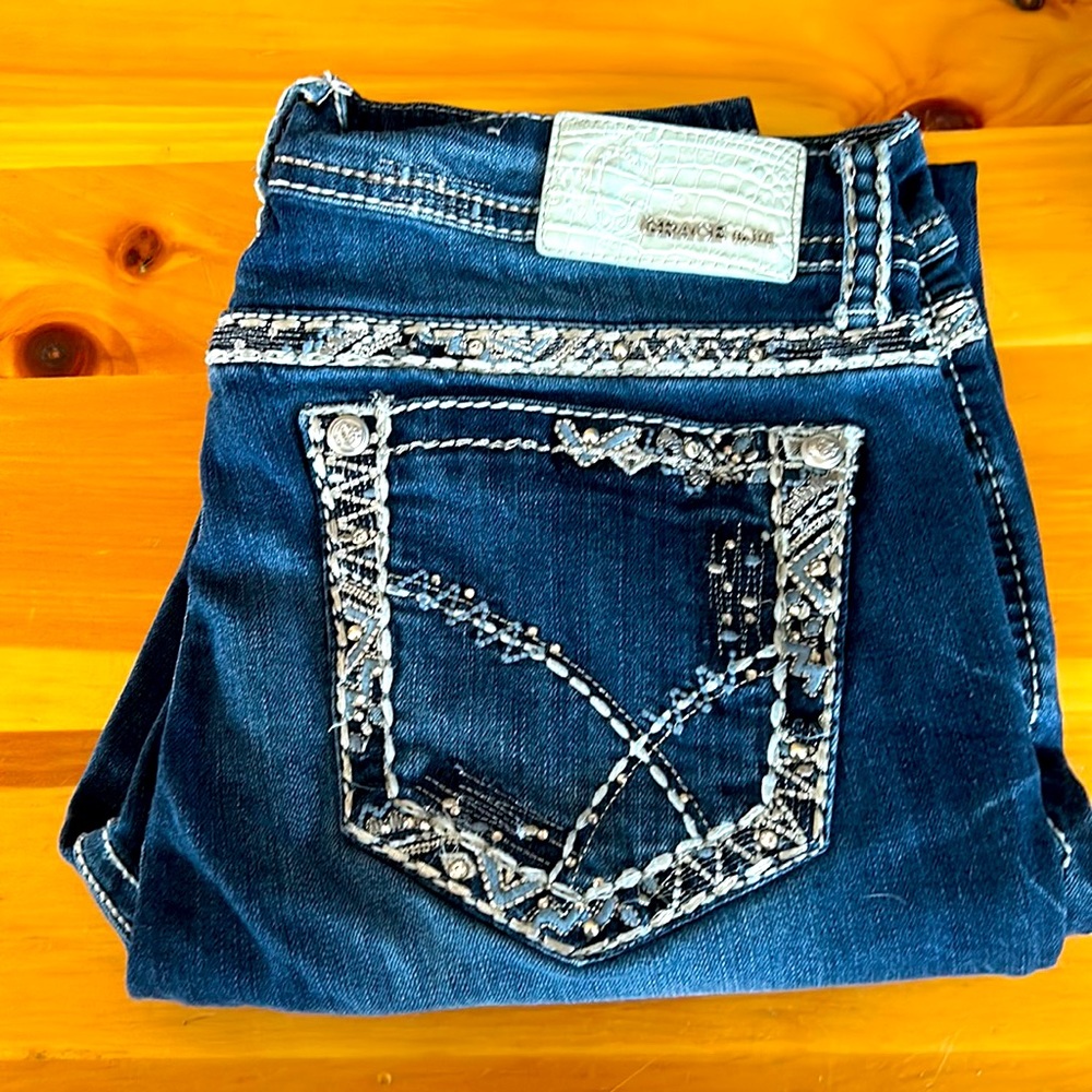Grace in LA skinny jeans, size 31